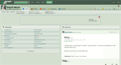 Desktop Screenshot of fang-of-sakura.deviantart.com