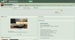 Desktop Screenshot of deerworkshop.deviantart.com