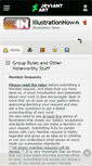 Mobile Screenshot of illustrationnow.deviantart.com