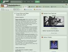 Tablet Screenshot of illustrationnow.deviantart.com