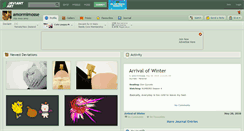 Desktop Screenshot of amormimosse.deviantart.com