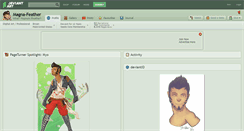 Desktop Screenshot of magna-feather.deviantart.com