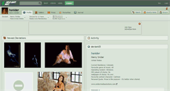 Desktop Screenshot of hsnider.deviantart.com