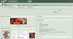 Desktop Screenshot of jowi.deviantart.com