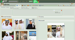 Desktop Screenshot of al3in-boy.deviantart.com