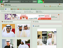Tablet Screenshot of al3in-boy.deviantart.com
