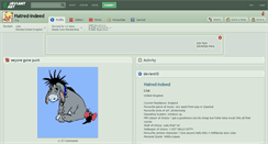 Desktop Screenshot of hatred-indeed.deviantart.com
