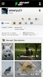Mobile Screenshot of emoryu21.deviantart.com