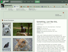 Tablet Screenshot of emoryu21.deviantart.com