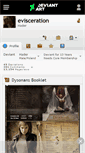 Mobile Screenshot of evisceration.deviantart.com