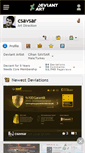 Mobile Screenshot of csavsar.deviantart.com
