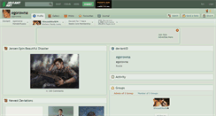 Desktop Screenshot of egorowna.deviantart.com