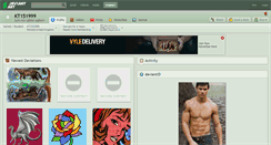 Desktop Screenshot of kt151999.deviantart.com