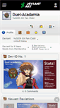 Mobile Screenshot of duel-acadamia.deviantart.com
