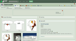 Desktop Screenshot of danietruesdale.deviantart.com