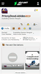 Mobile Screenshot of prinnydood-abides.deviantart.com