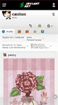 Mobile Screenshot of cassisxx.deviantart.com