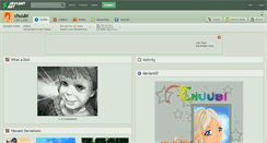 Desktop Screenshot of chuubi.deviantart.com