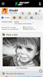 Mobile Screenshot of chuubi.deviantart.com