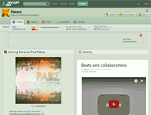 Tablet Screenshot of pabzzz.deviantart.com