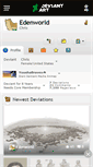 Mobile Screenshot of edenworld.deviantart.com