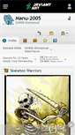 Mobile Screenshot of manu-2005.deviantart.com