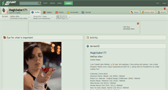 Desktop Screenshot of magicbabe171.deviantart.com
