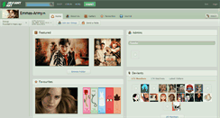 Desktop Screenshot of emmas-army.deviantart.com