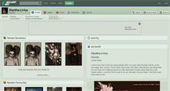 Desktop Screenshot of diantha-livius.deviantart.com