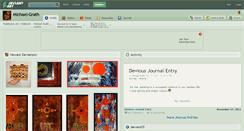 Desktop Screenshot of michael-grath.deviantart.com