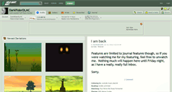 Desktop Screenshot of darkriderdlmc.deviantart.com