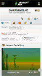 Mobile Screenshot of darkriderdlmc.deviantart.com