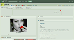 Desktop Screenshot of enzy-lou.deviantart.com