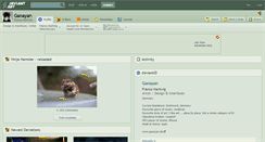 Desktop Screenshot of ganayan.deviantart.com