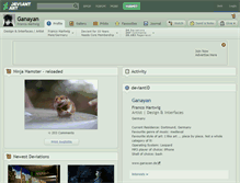 Tablet Screenshot of ganayan.deviantart.com