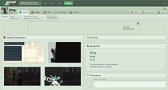 Desktop Screenshot of kirog.deviantart.com