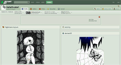 Desktop Screenshot of kailahiwatari.deviantart.com