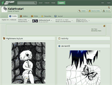 Tablet Screenshot of kailahiwatari.deviantart.com