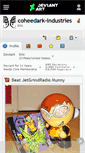 Mobile Screenshot of coheedark-industries.deviantart.com