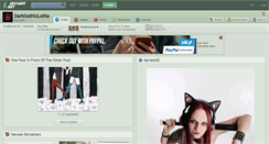 Desktop Screenshot of darkgothiclolita.deviantart.com