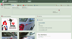 Desktop Screenshot of ilovejeddah.deviantart.com