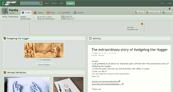 Desktop Screenshot of nantia.deviantart.com