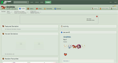 Desktop Screenshot of ginjimido.deviantart.com