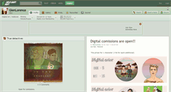 Desktop Screenshot of glenlorence.deviantart.com