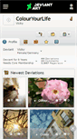 Mobile Screenshot of colouryourlife.deviantart.com