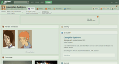 Desktop Screenshot of caterpillar-eyebrows.deviantart.com