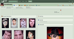 Desktop Screenshot of portraitkhaled.deviantart.com
