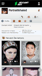 Mobile Screenshot of portraitkhaled.deviantart.com