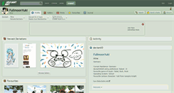 Desktop Screenshot of fullmoonyuki.deviantart.com