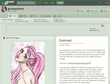 Tablet Screenshot of grumperpants.deviantart.com